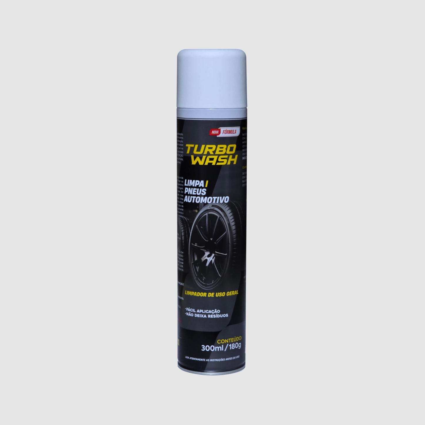 Caixa de Limpa Pneus Turbo Wash - 300ml - 12 Unidades