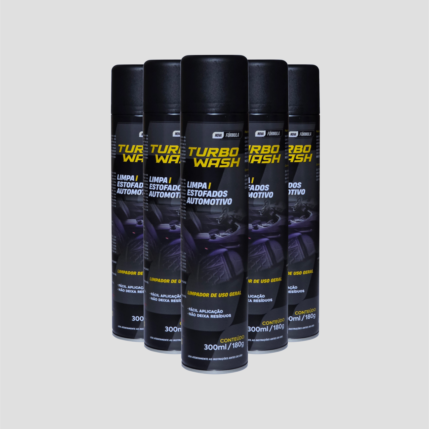 Limpa Estofados Turbo Wash - Site - 05 Unidades