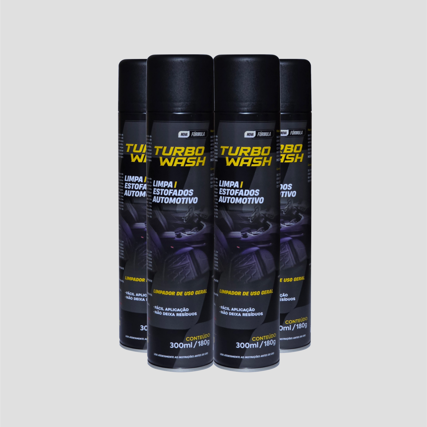 Limpa Estofados Turbo Wash - Site - 04 Unidades