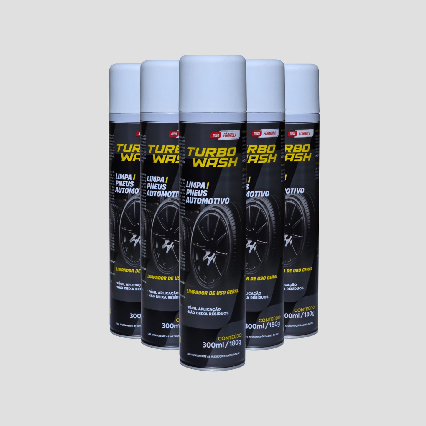 Limpa Pneus Turbo Wash - Site - 05 Unidades