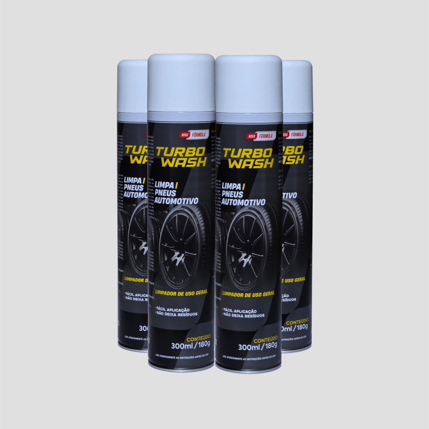 Limpa Pneus Turbo Wash - Site - 04 Unidades